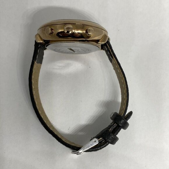 Fossil Hybrid FTW5023 Womens Black Leather Analog Dial Genuine Smart Watch CM625 - Picture 11 of 12